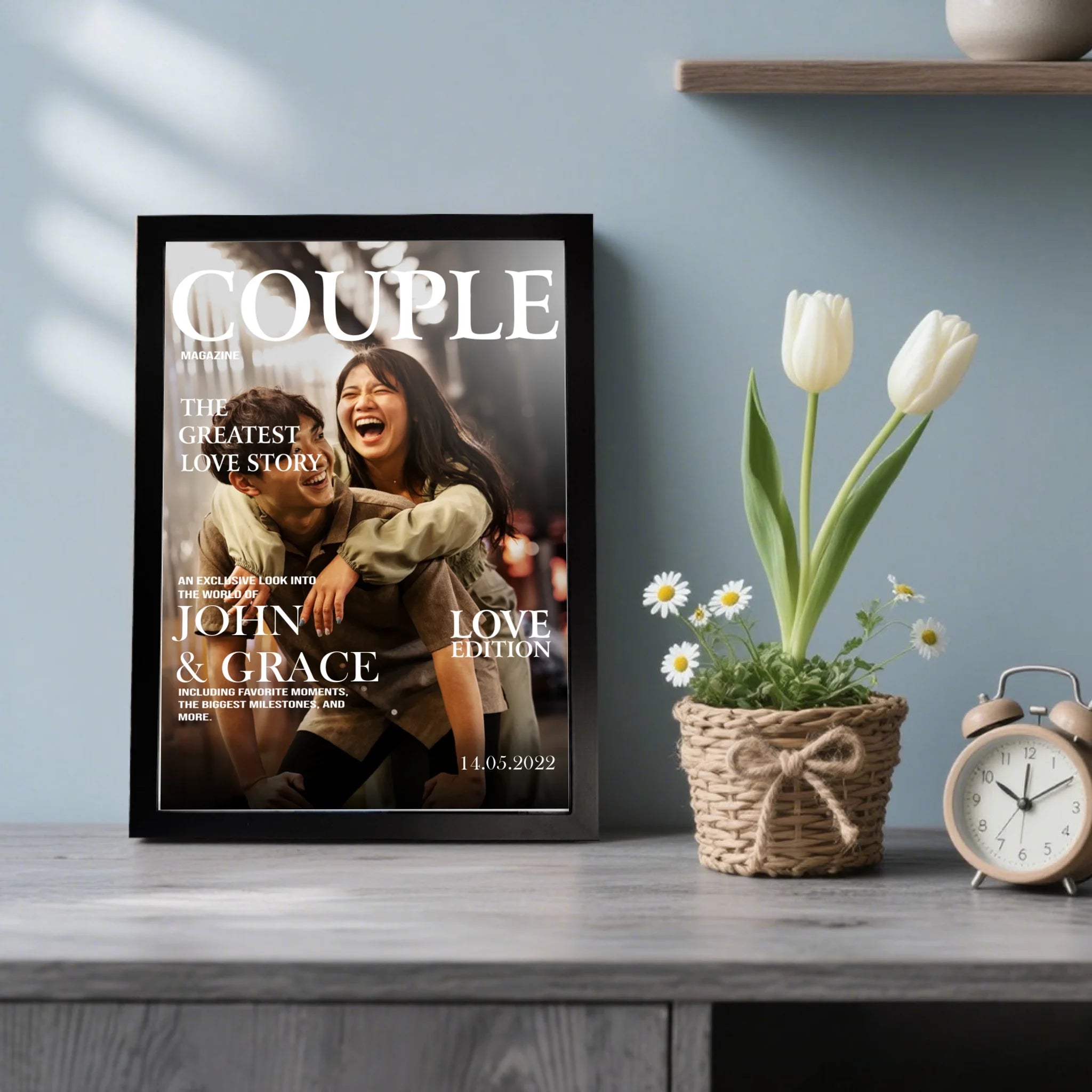 Photo poster "Couple Magazine"