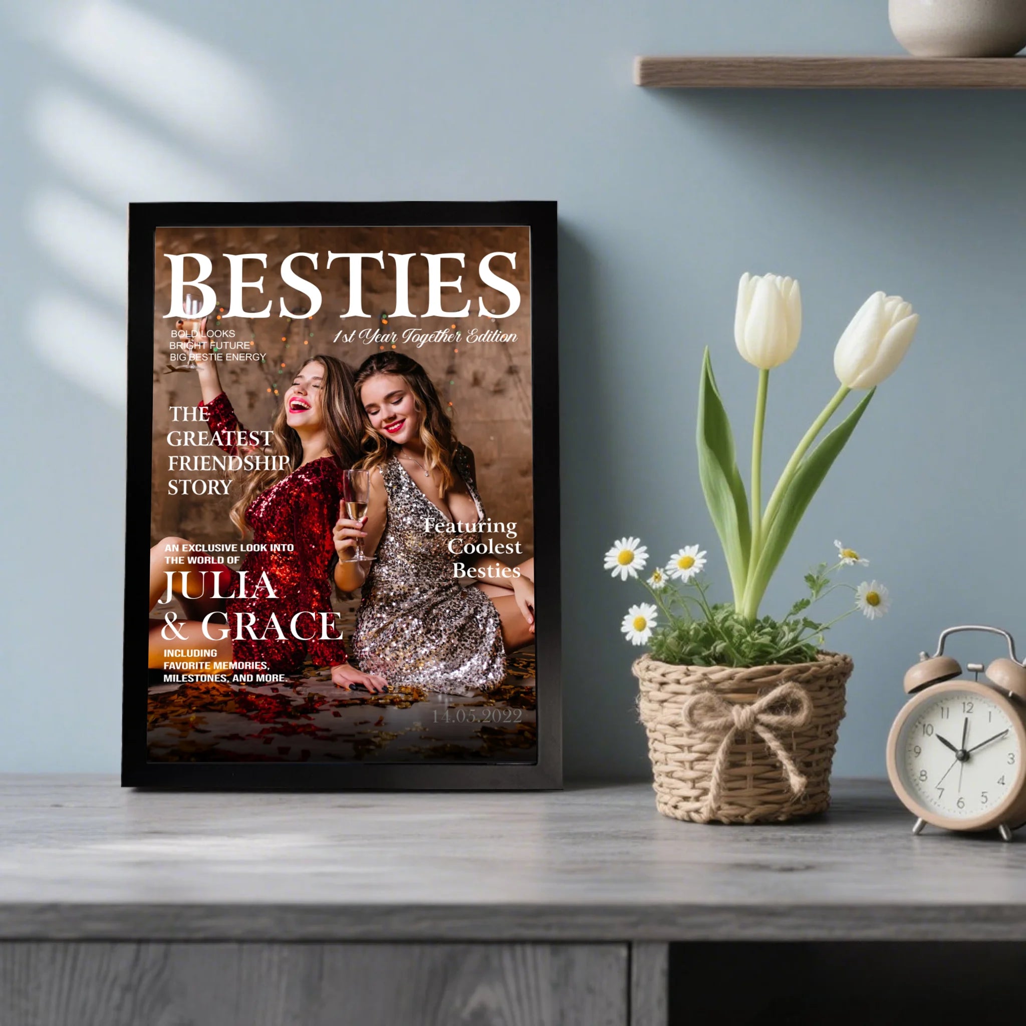 Photo poster "Besties Magazine"