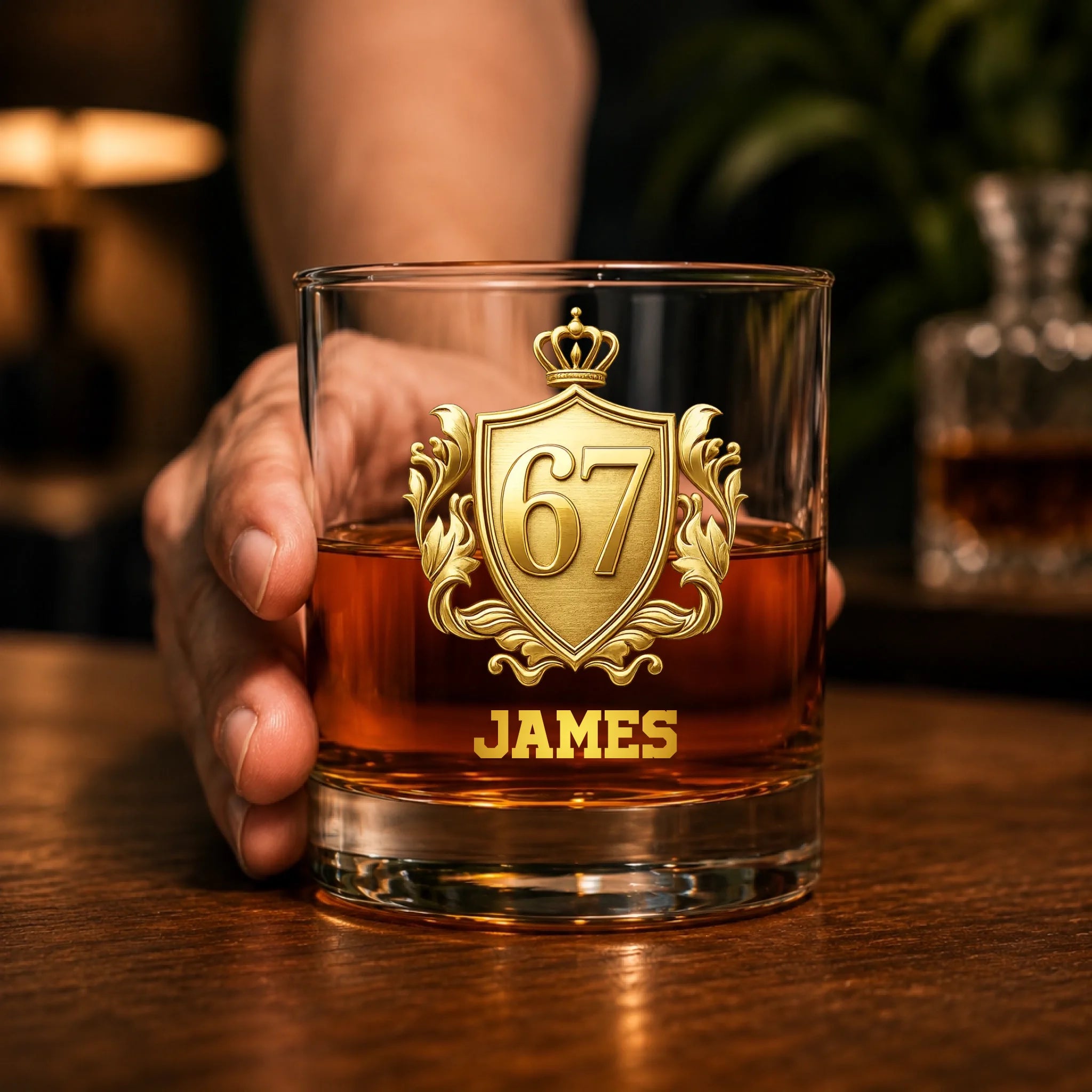 whiskey mockup
