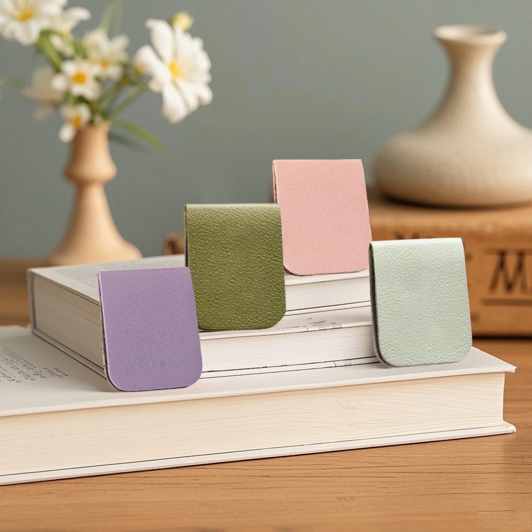 Your Personal Blossom, Your Reading Charm - Personalised Name Magnetic Bookmark Clip