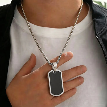 Don't Cry For Me - Personalized Photo Dog Tag Necklace