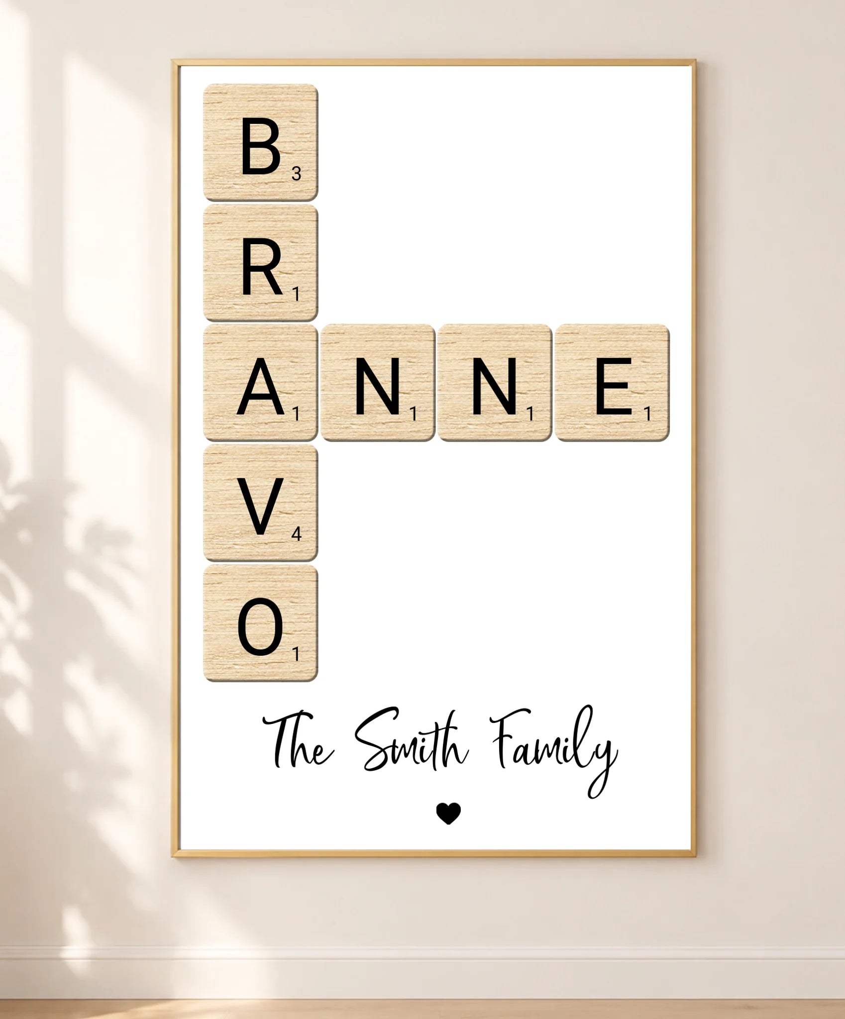 brown frame