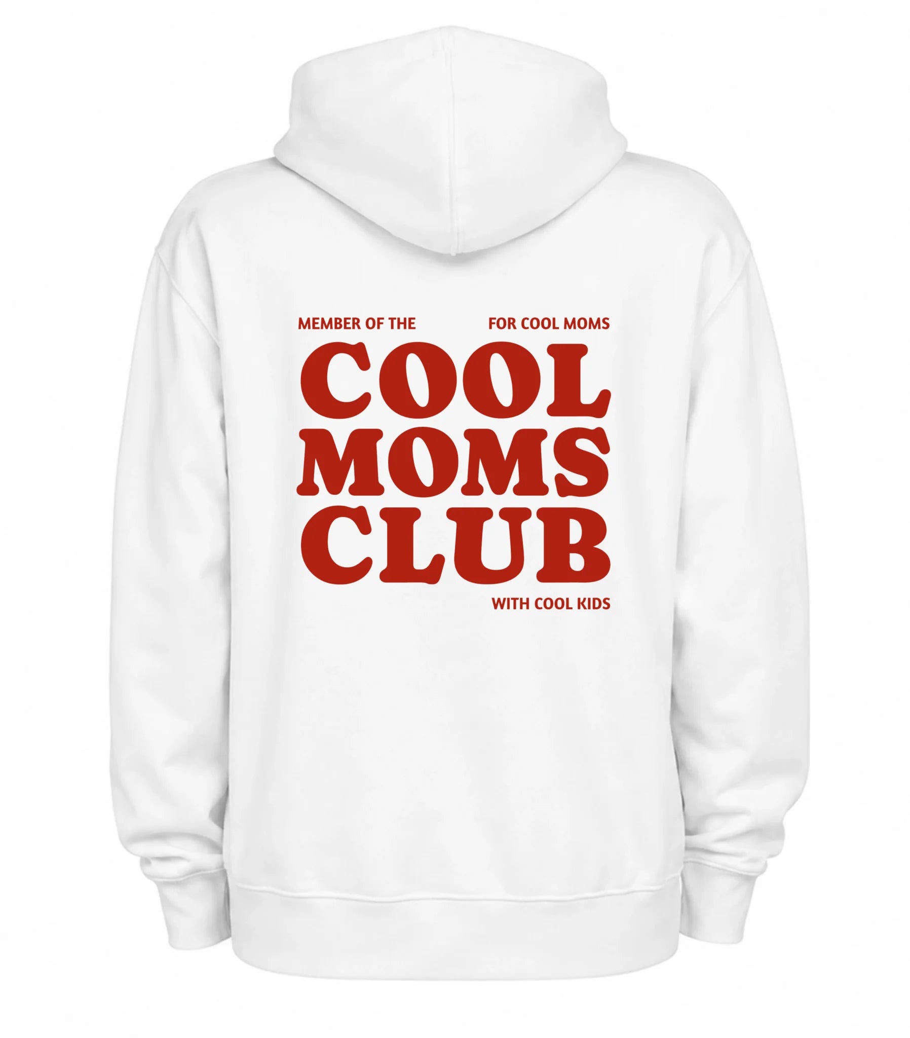 Back White Hoodie