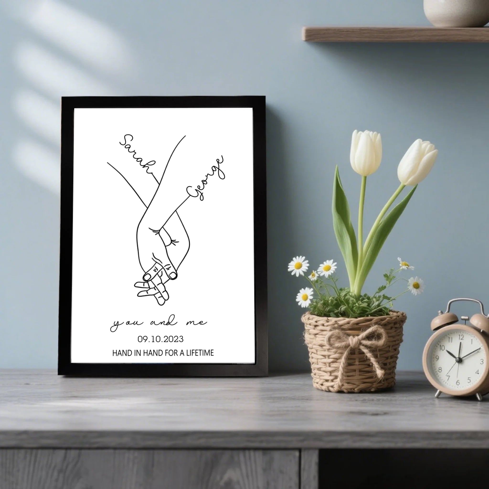 Poster "Hand in Hand"