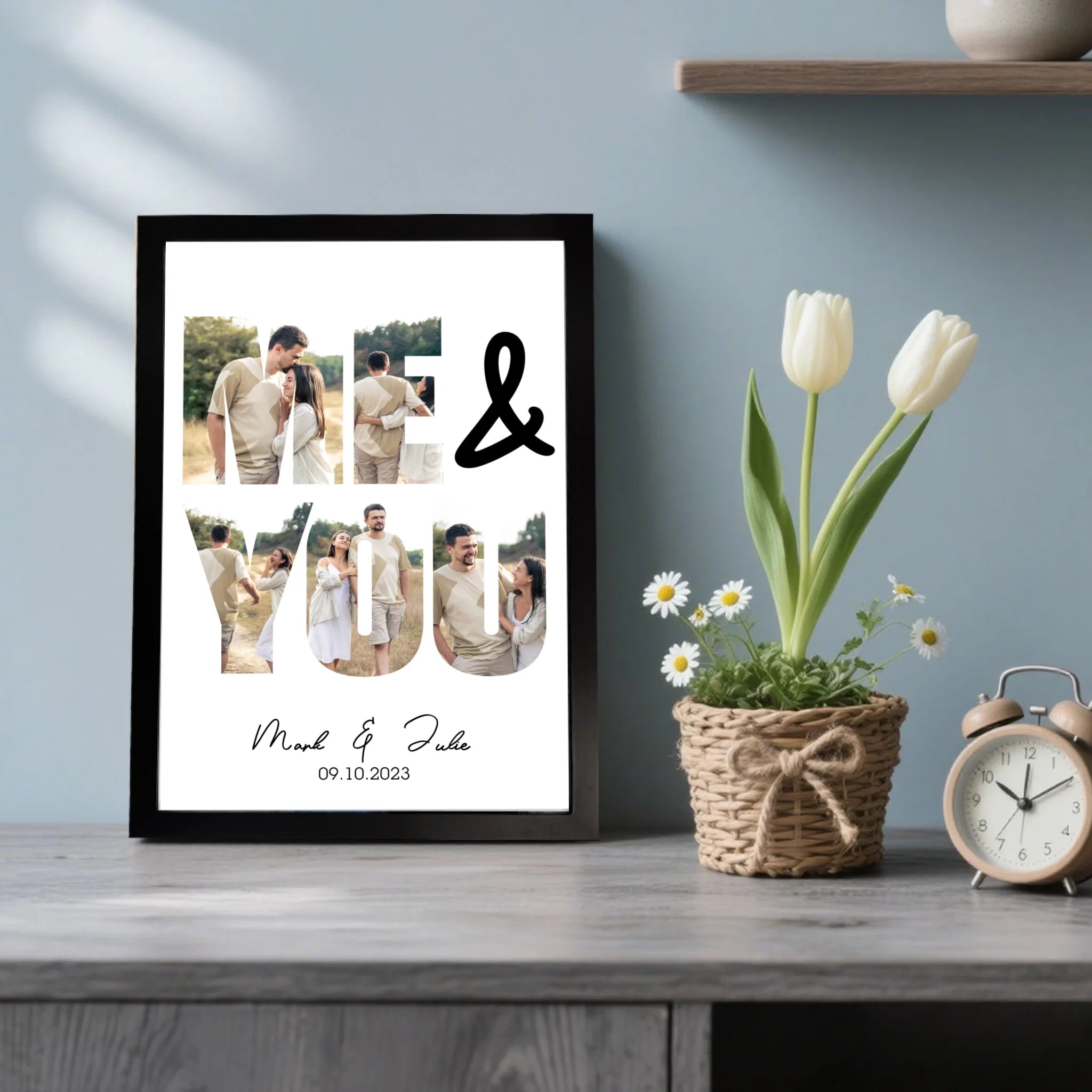 Photo poster "Me & You"