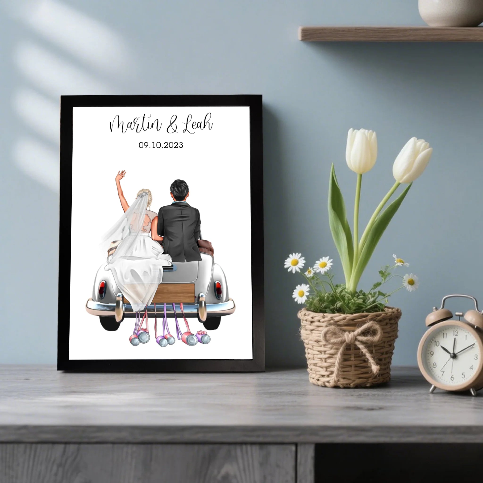 Photo poster "Just Married"