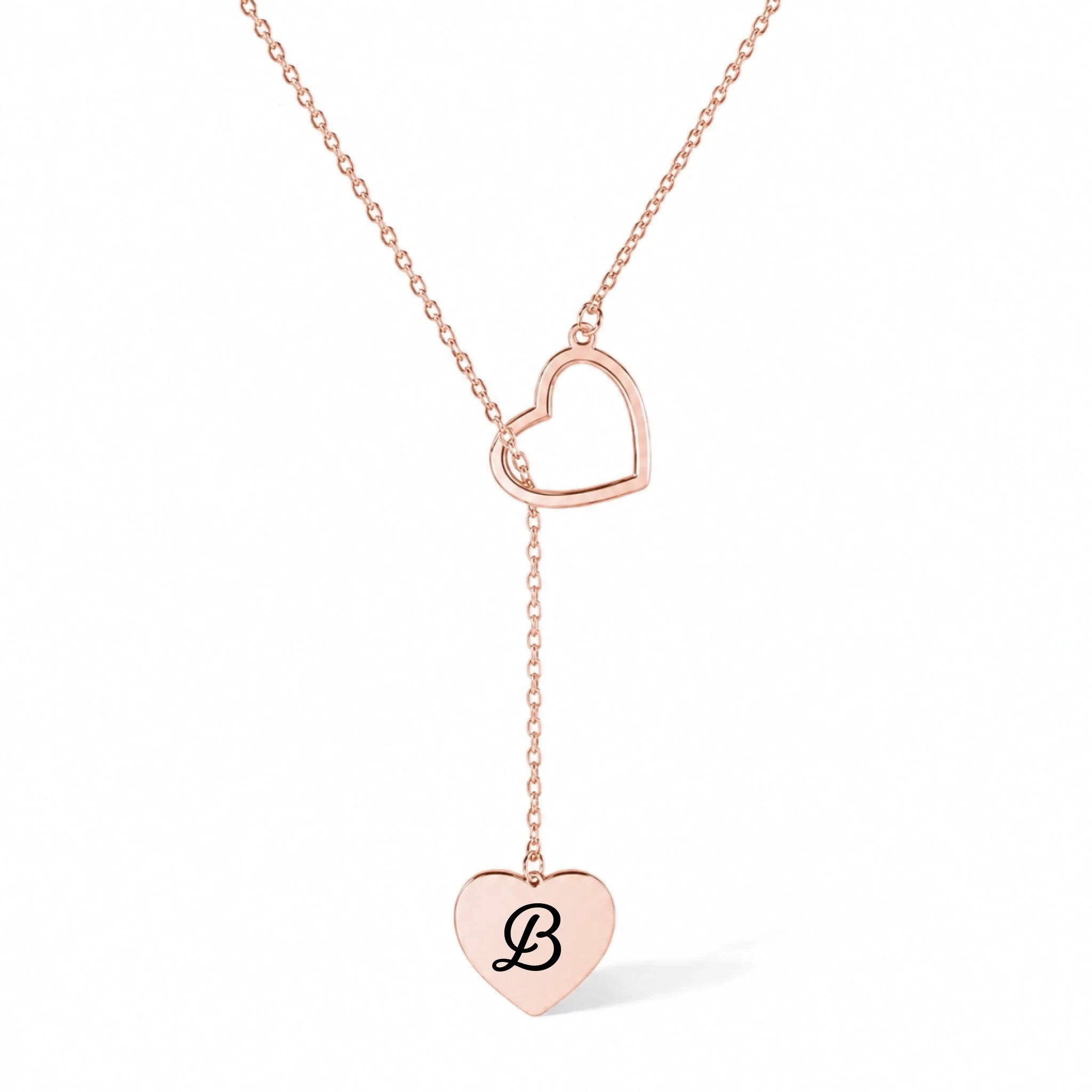 heart rose gold