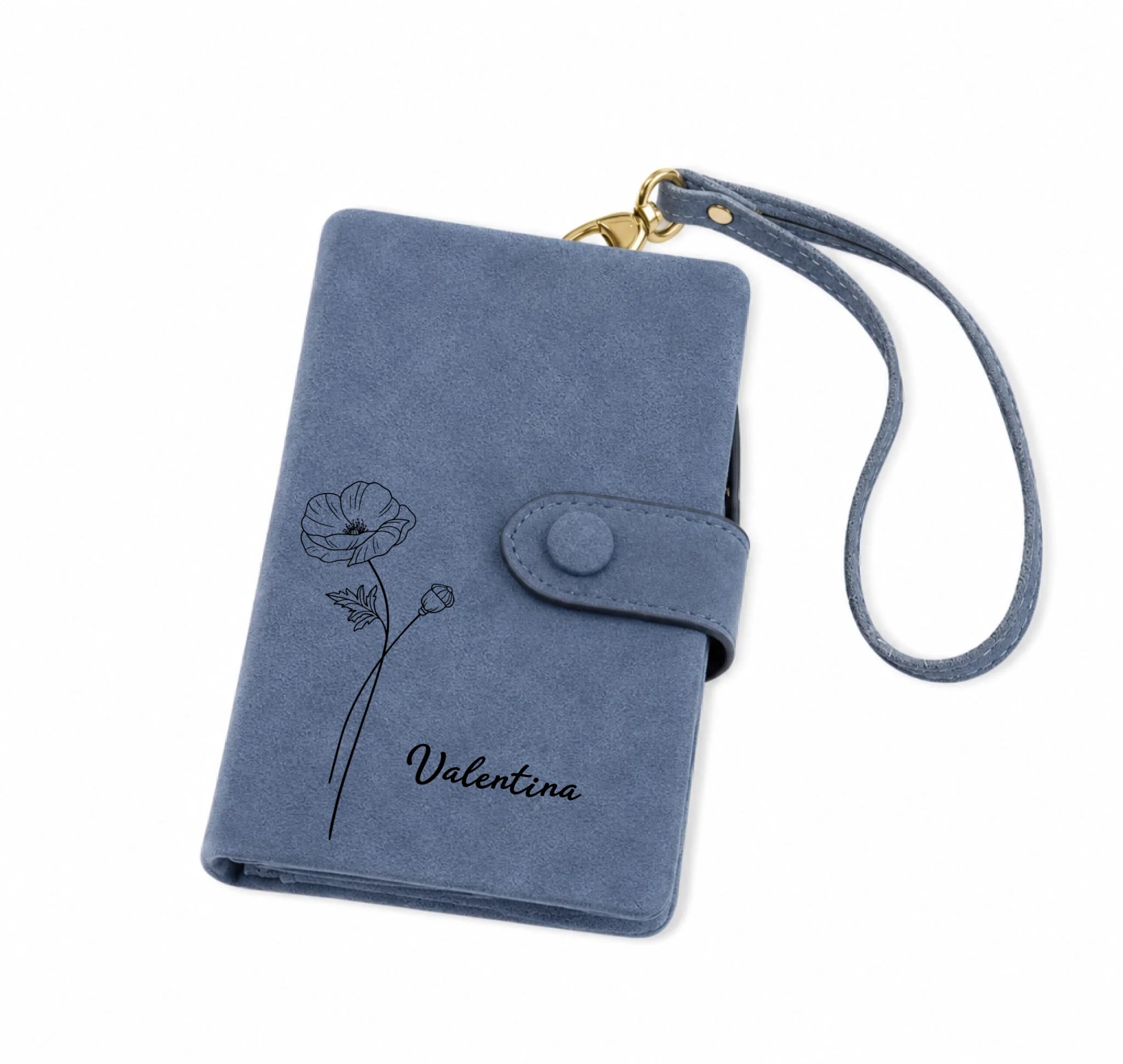 wallet blue