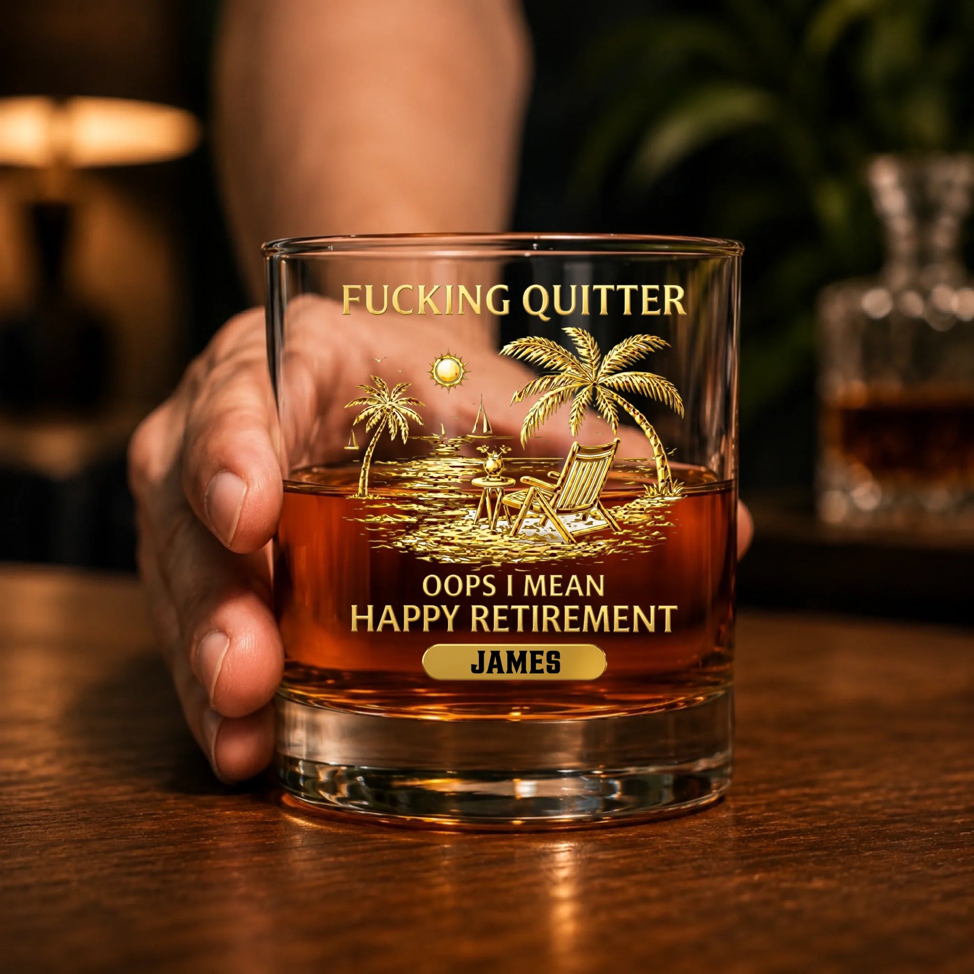 whiskey mockup
