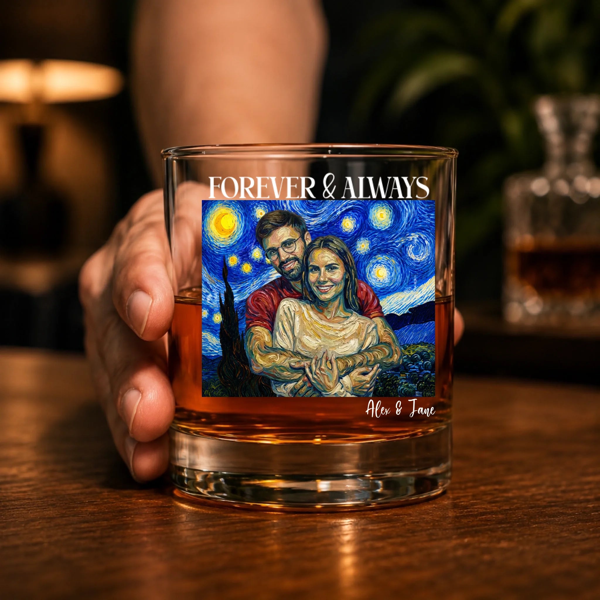 whiskey mockup