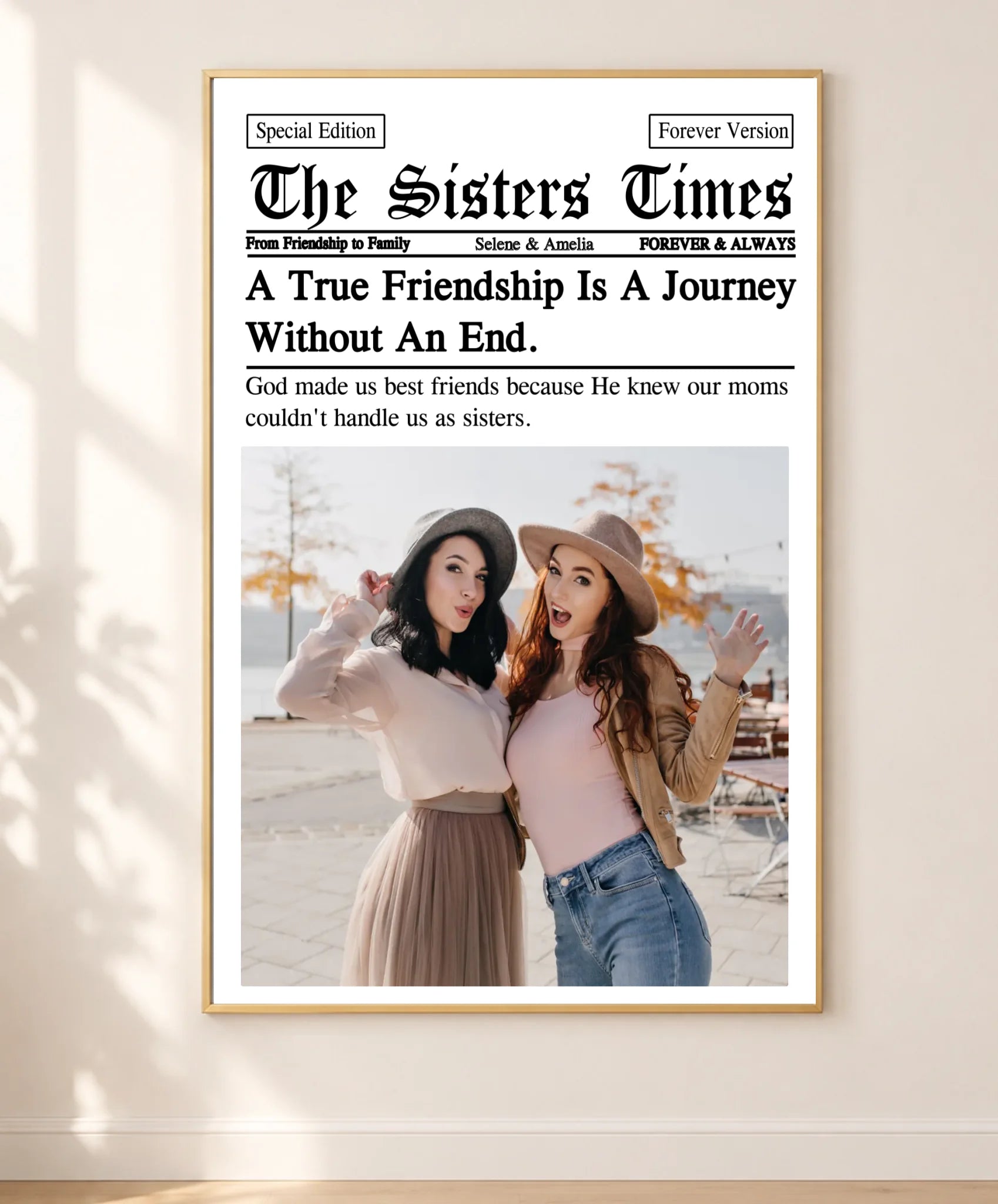 brown frame