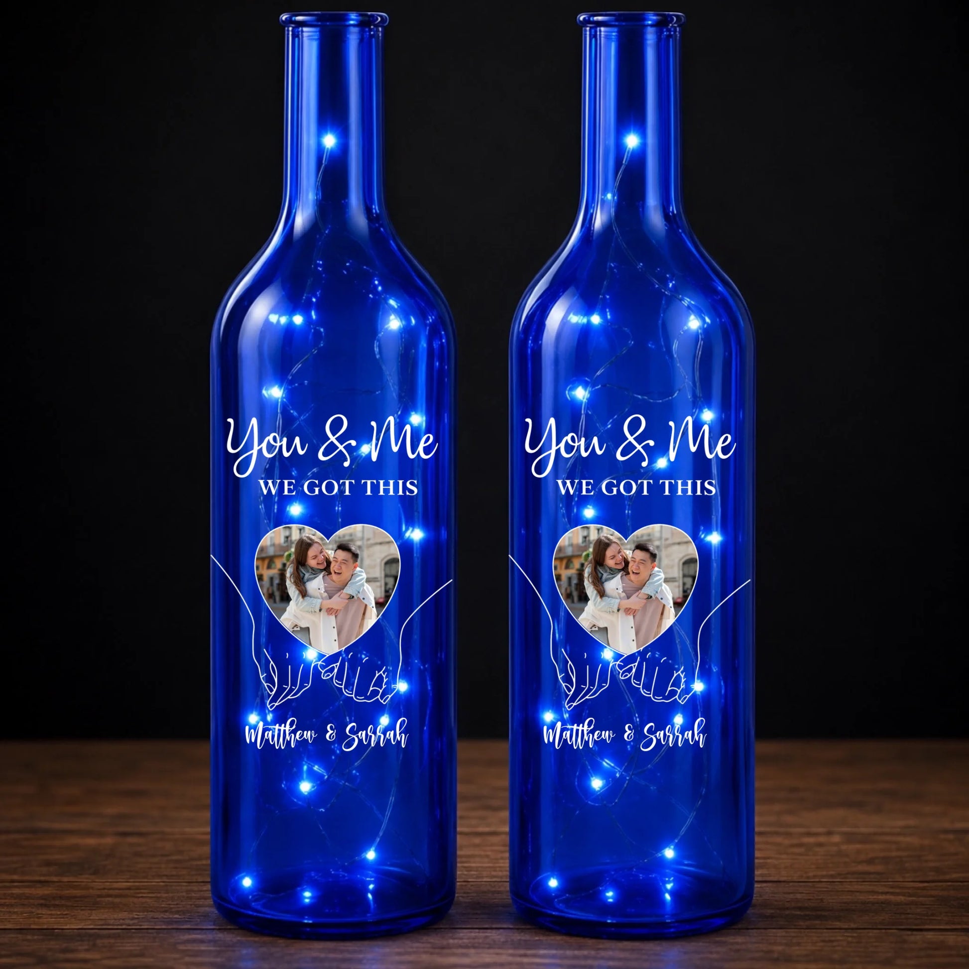bottle blue