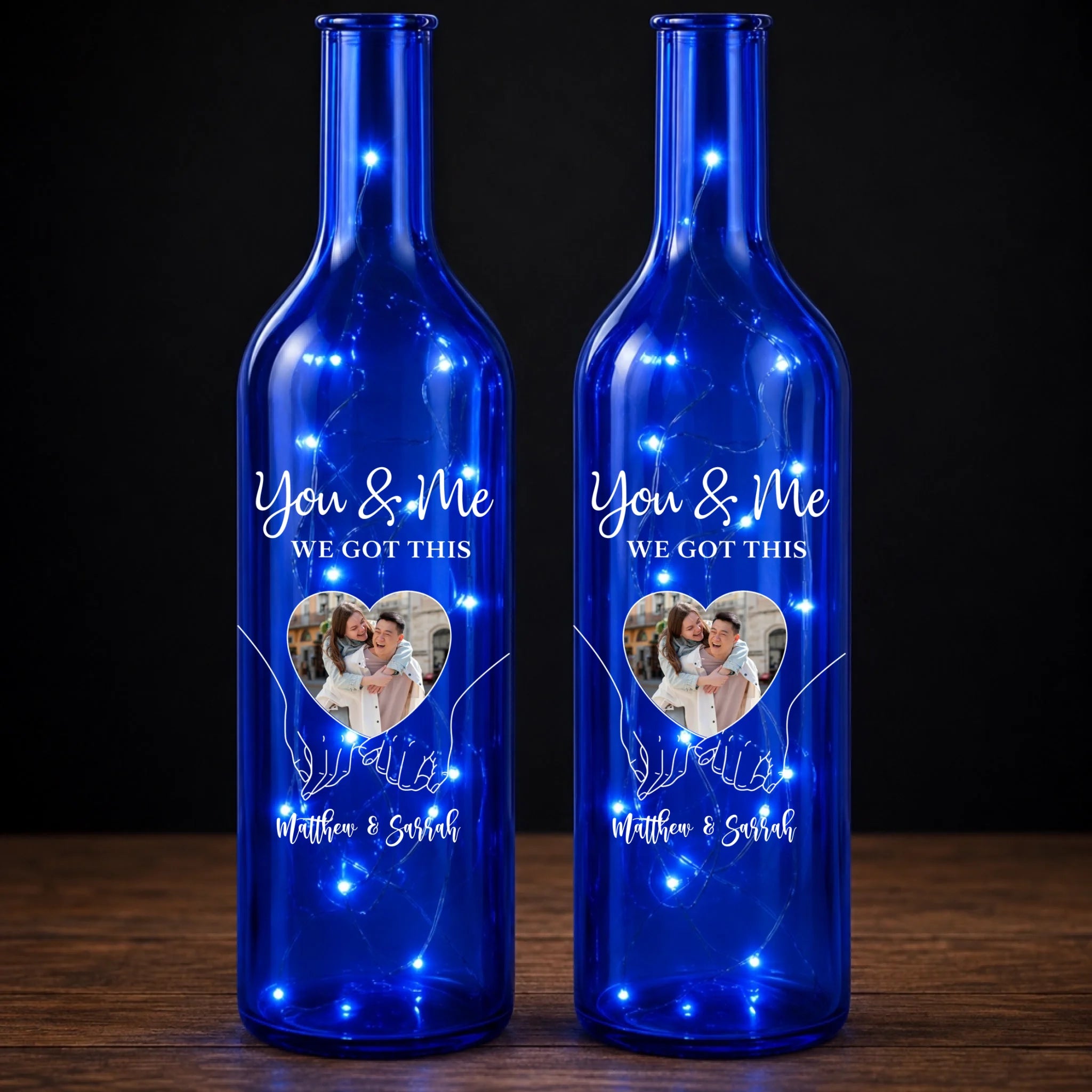 bottle blue