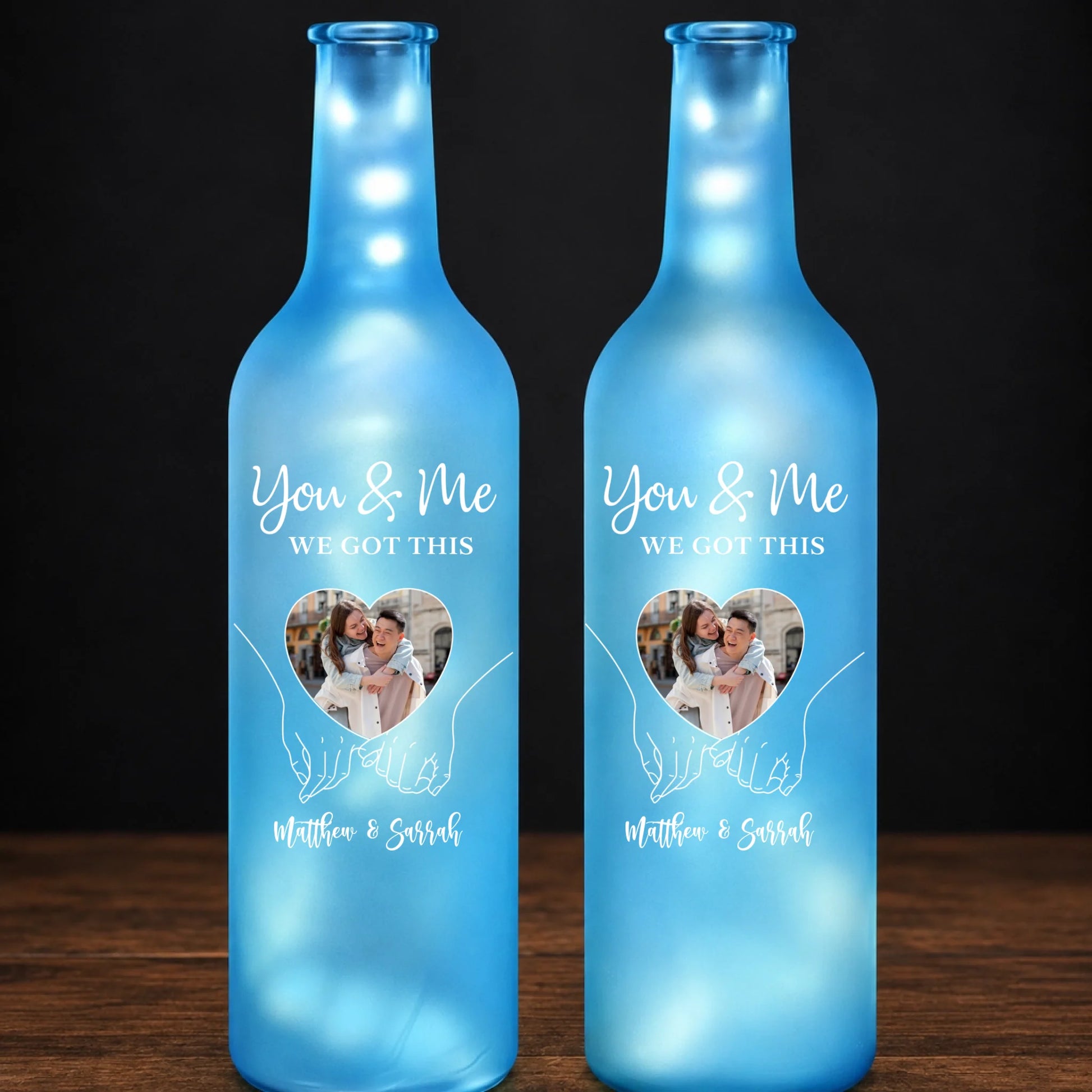 bottle light blue