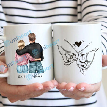 Best Couple Hug - Personalized Mug